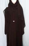 Abaya 1964 Dubai Black Sheela Abaya Embroidered #1964